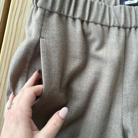 THEORY Light Brown Korene R3 Urban Flannel Pants small - Picture 6 of 10
